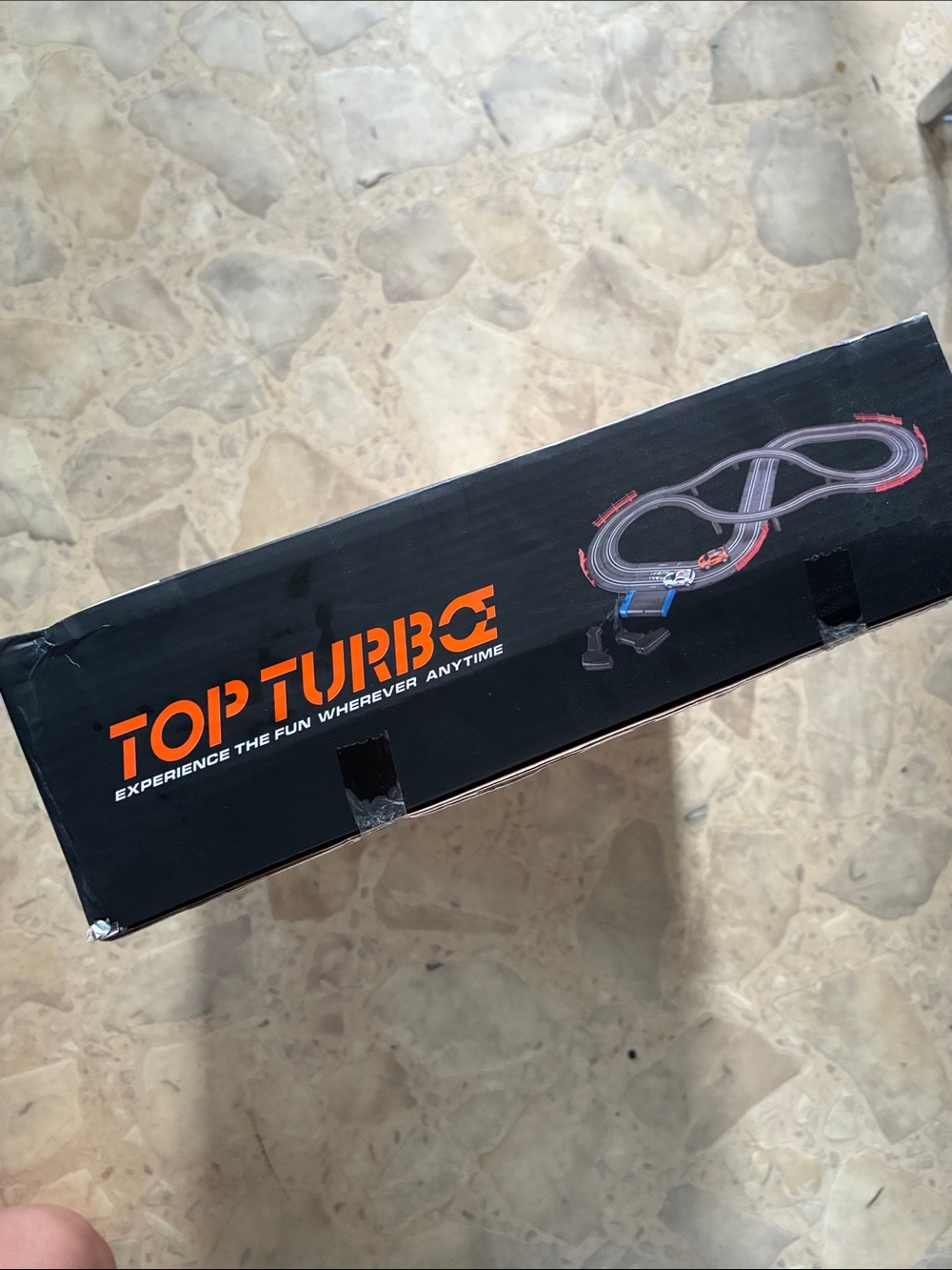 Top Turbo 1:43 Scale Slot Racing Set - Red - Picture 4 of 5